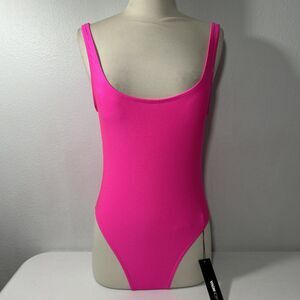 Nova Swim‎ Swimsuit Womens Small Pink One Piece Swimming Beach